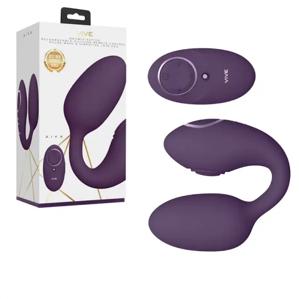 Vibrador Feminino Vive Aika Roxo