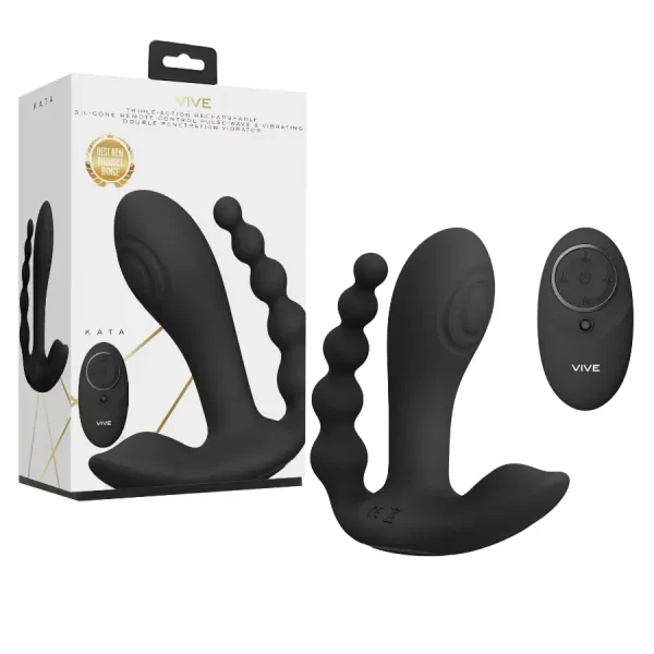 Vibrador Feminino VIVE Kata Preto