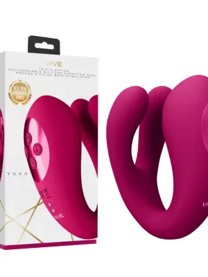 Vibrador Feminino Vive Yoko Rosa