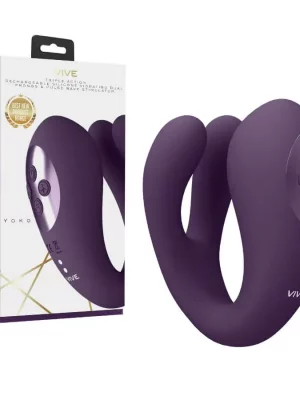 Vibrador Feminino Vive Yoko Roxo