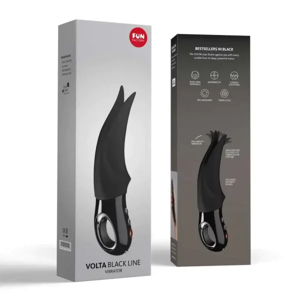 Vibrador Fun Factory Volta Black Line