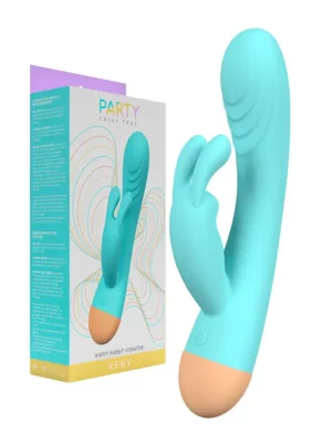 Vibrador Happy Rabbit Keny Azul