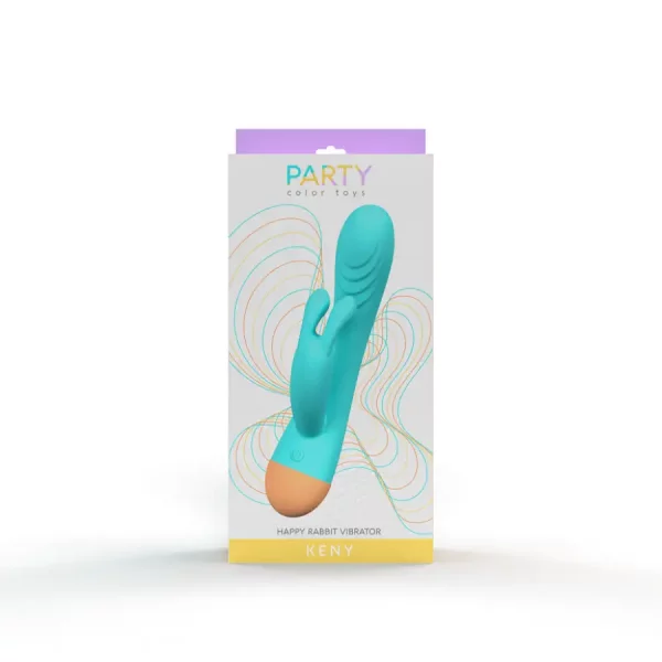 Vibrador Happy Rabbit Keny Azul