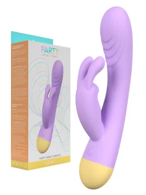 Vibrador Happy Rabbit Keny Lilás