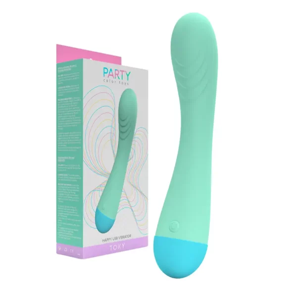 Vibrador Happy Usb Toky Verde