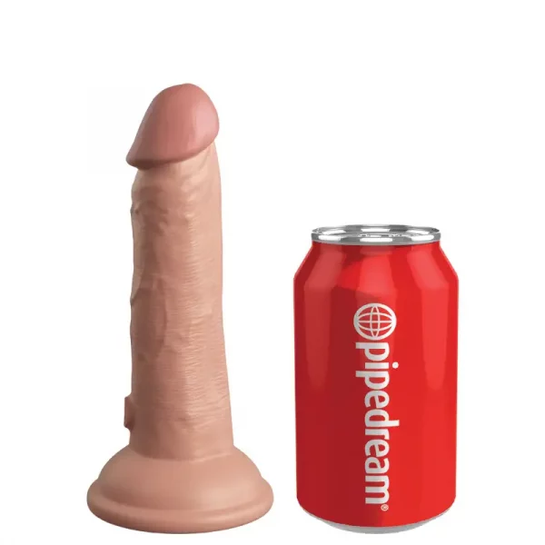 Vibrador King Cock Elite 6'' Dual Density Silicone