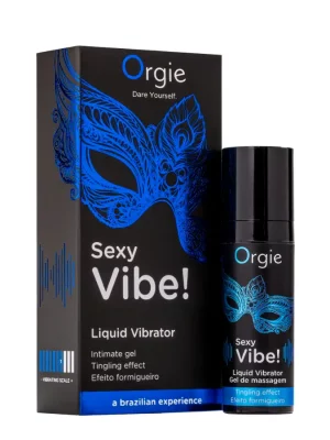 Vibrador Liquido Orgie Sexy Vibe! 15 ml.