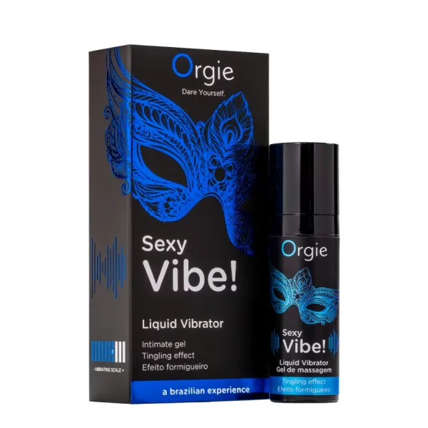 Vibrador Liquido Orgie Sexy Vibe! 15 ml.
