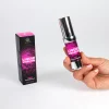 Vibrador Líquido Secret Play Estimulador Unisexo Efeito Calor Morango e Natas 15 ml.