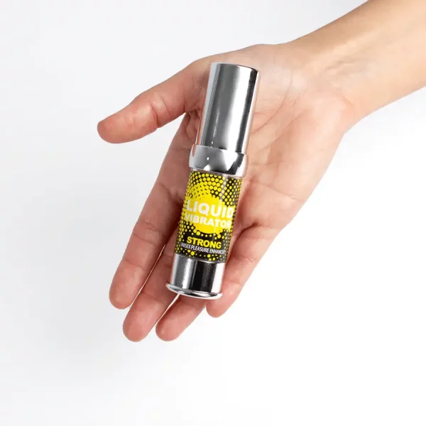Vibrador Líquido Secret Play Estimulador Unisexo Extra Forte Menta 15 ml.