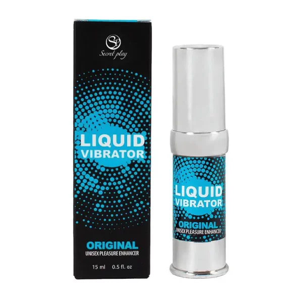 Vibrador Líquido Secret Play Estimulador Unisexo Menta 15 ml.