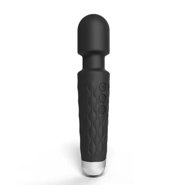 Vibrador Magic Wand 20 Funções Preto