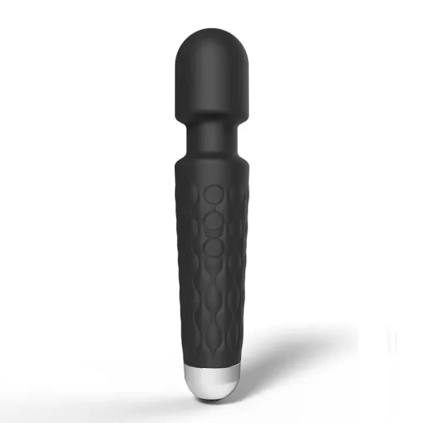 Vibrador Magic Wand 20 Funções Preto