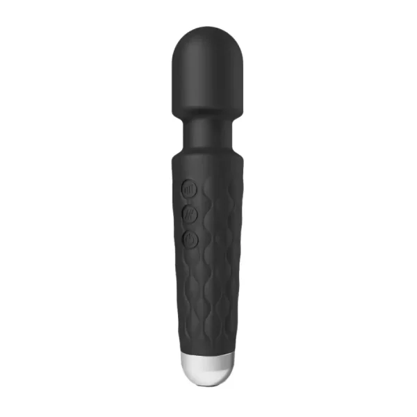 Vibrador Magic Wand 20 Funções Preto