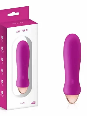 Vibrador My First Chupa Recarregável Rosa