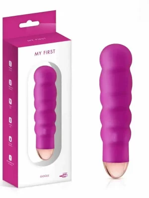 Vibrador My First Giggle Recarregável Rosa
