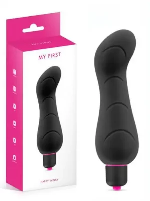Vibrador My First Happy Winky Preto