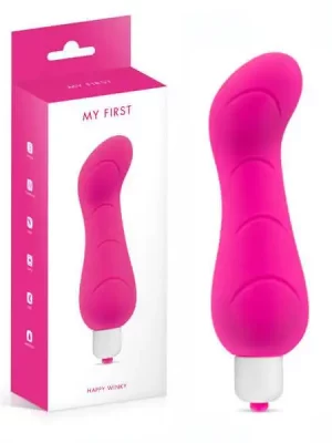 Vibrador My First Happy Winky Rosa