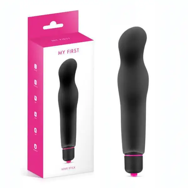 Vibrador My First Love Stick Preto