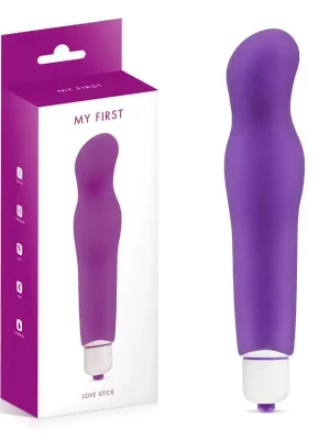 Vibrador My First Love Stick Roxo