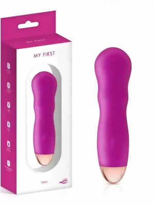 Vibrador My First Twig Recarregável Rosa