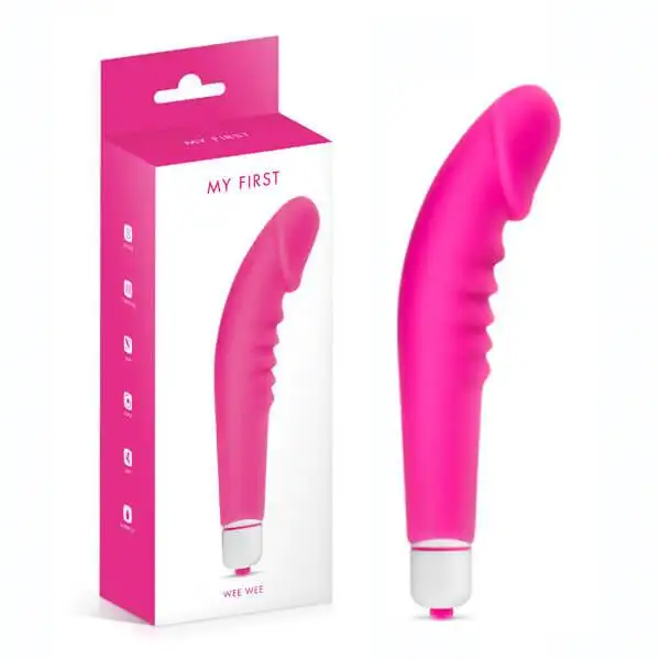 Vibrador My First Wee Wee Rosa