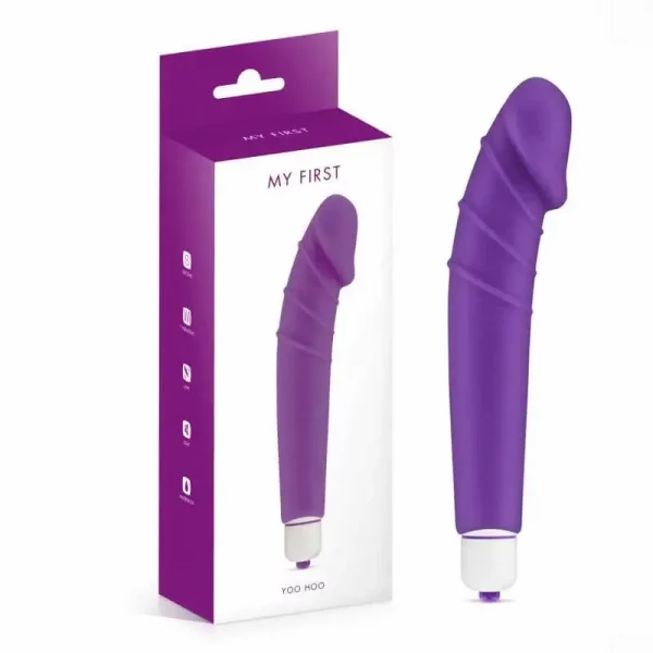 Vibrador My First Yoo Hoo Roxo