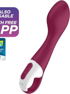 Vibrador Ponto G com Aquecimento Satisfyer Hot Spot