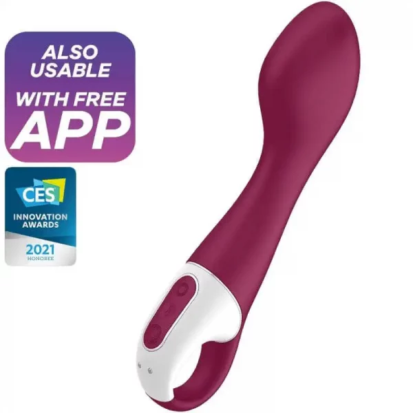 Vibrador Ponto G com Aquecimento Satisfyer Hot Spot