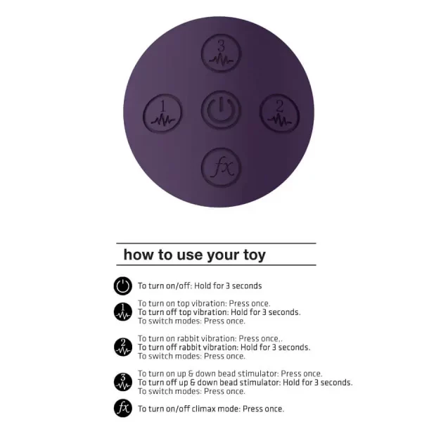 Vibrador Rabbit com Anel Massajador Vive Halo Roxo