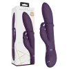 Vibrador Rabbit com Anel Massajador Vive Halo Roxo