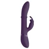 Vibrador Rabbit com Anel Massajador Vive Halo Roxo