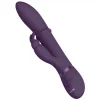 Vibrador Rabbit com Anel Massajador Vive Halo Roxo