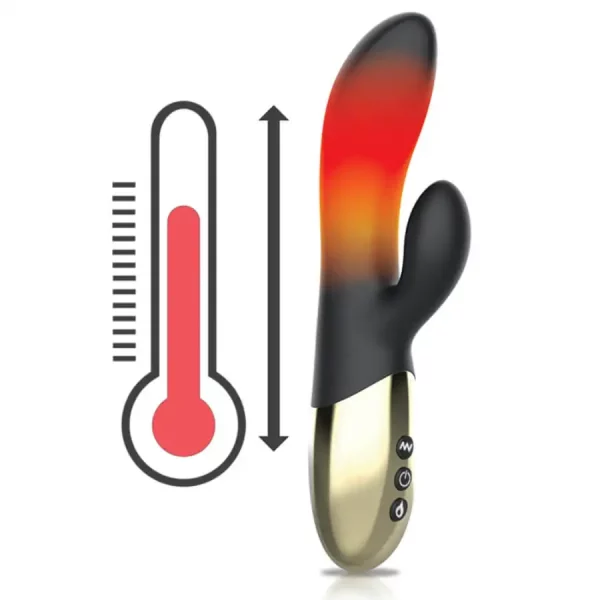 Vibrador Rabbit com Efeito Calor