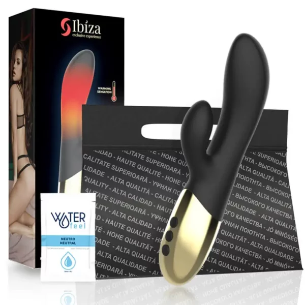 Vibrador Rabbit com Efeito Calor