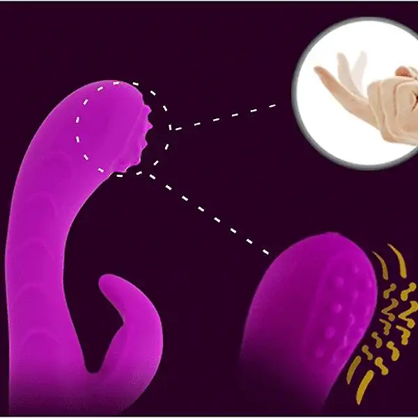 Vibrador Rabbit com Movimento Arthur Pretty Love
