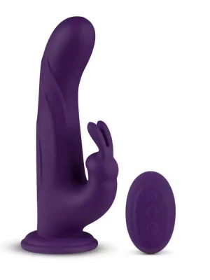 Vibrador Rabbit com Rotação Whirl Pulse Roxo