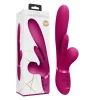 Vibrador Rabbit com Vaivém e Língua Oscilante VIVE Kura Rosa