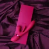 Vibrador Rabbit com Vaivém e Língua Oscilante VIVE Kura Rosa
