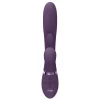 Vibrador Rabbit com Vaivém e Língua Oscilante VIVE Kura Roxo