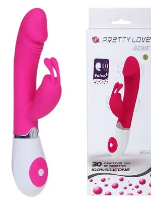 Vibrador Rabbit Gene Voice Control Pretty Love