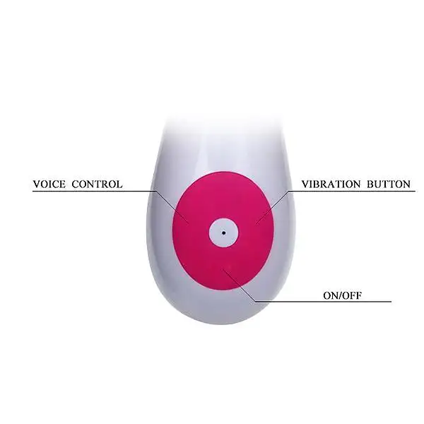 Vibrador Rabbit Gene Voice Control Pretty Love
