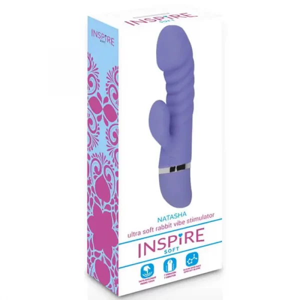 ​Vibrador Rabbit Natasha Roxo