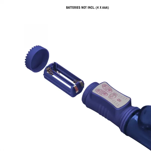 Vibrador Rabbit Rotating Beetle Azul