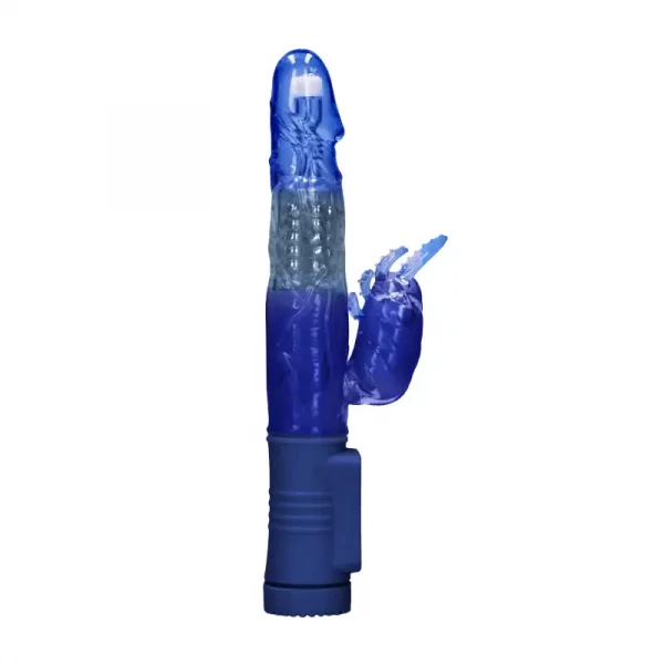 Vibrador Rabbit Rotating Beetle Azul