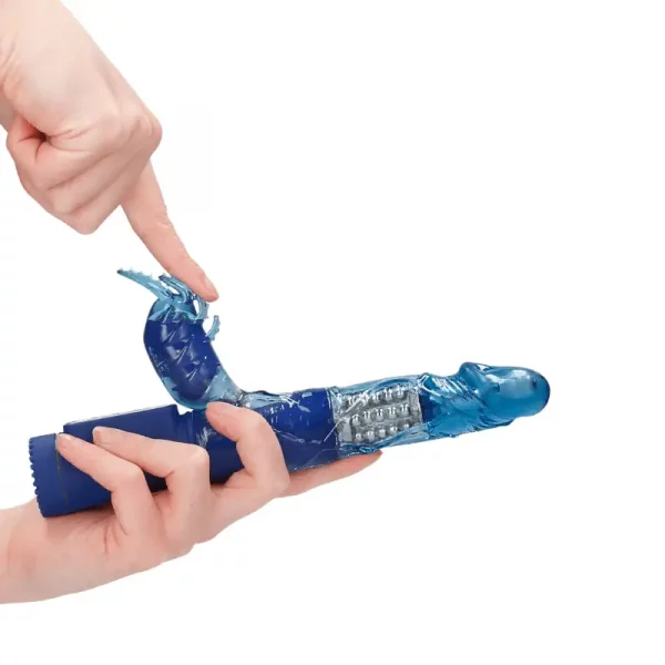 Vibrador Rabbit Rotating Beetle Azul