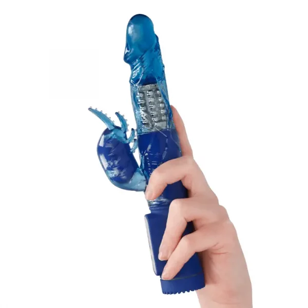 Vibrador Rabbit Rotating Beetle Azul