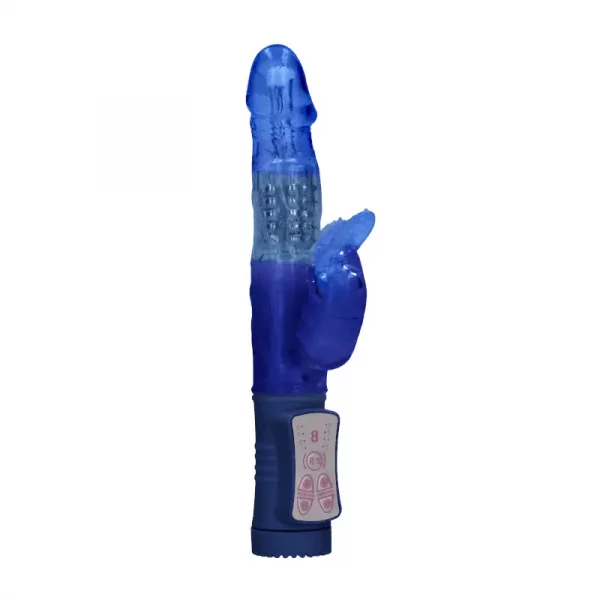Vibrador Rabbit Rotating Beetle Azul