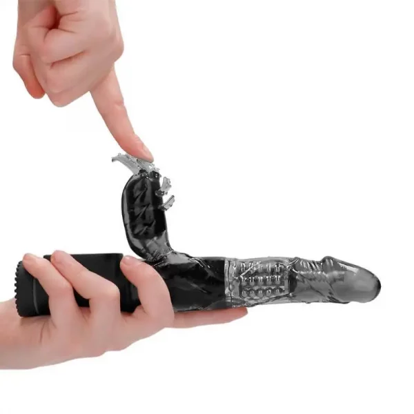 Vibrador Rabbit Rotating Beetle Preto