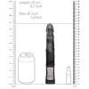 Vibrador Rabbit Rotating Beetle Preto